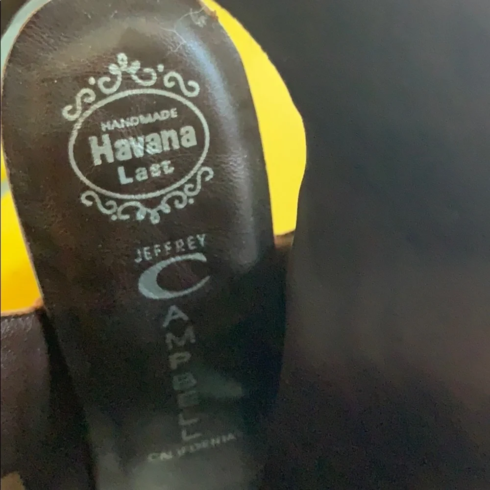 Jeffrey Campbell Brown Platform Shoes - Picture 4 of 4